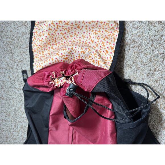 Sherpani Backpack, Red & Black, Lots of pockets - Picture 6 of 13